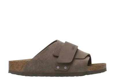 BIRKENSTOCK Kyoto Nubuck Suede Leather "Concrete Gray"