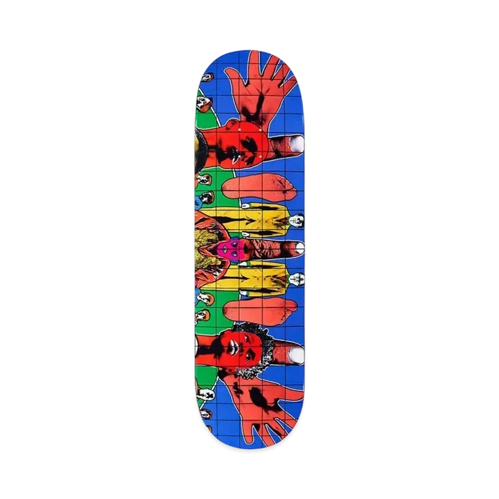 Supreme Gilbert & George DEATH AFTER LIFE Skateboard "Multicolor"