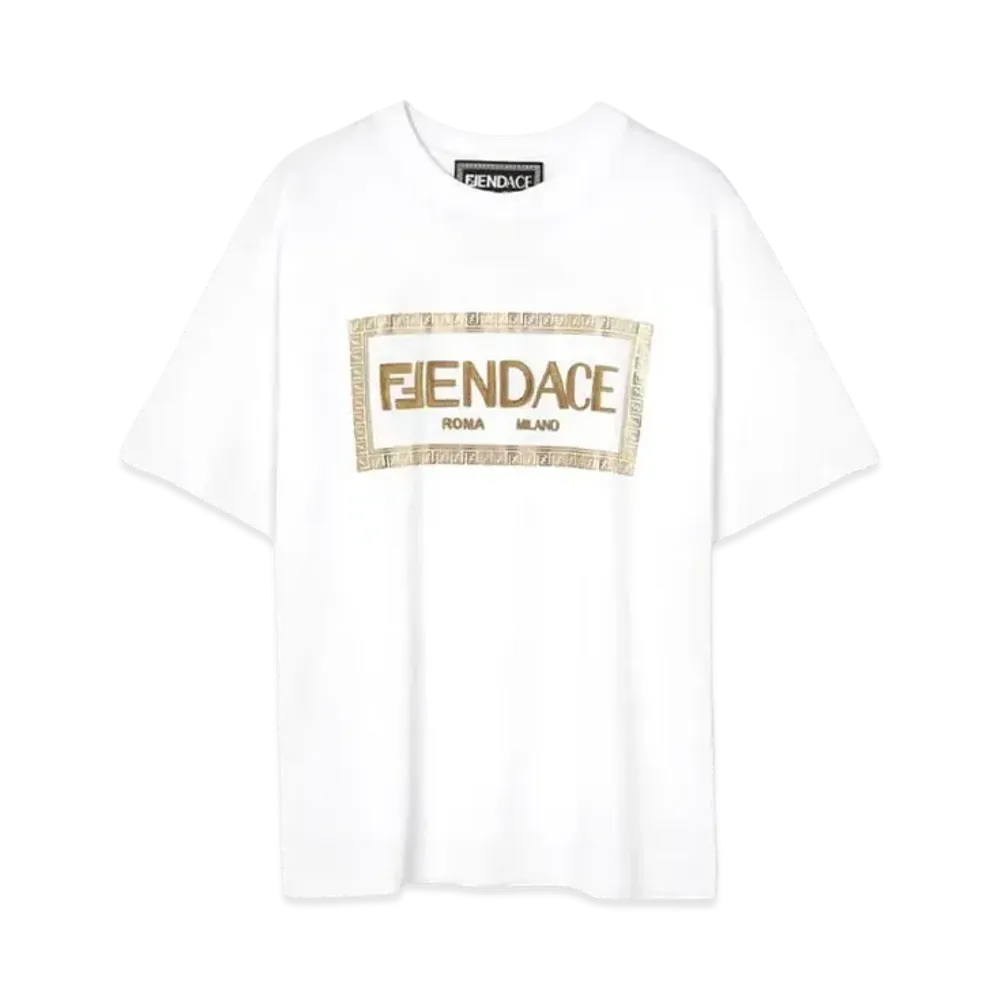 FENDI x Versace Fendace Logo T-Shirt "White"