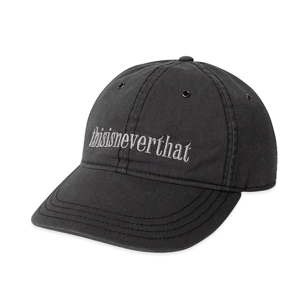 thisisneverthat Onyx Logo Cap "Charcoal"