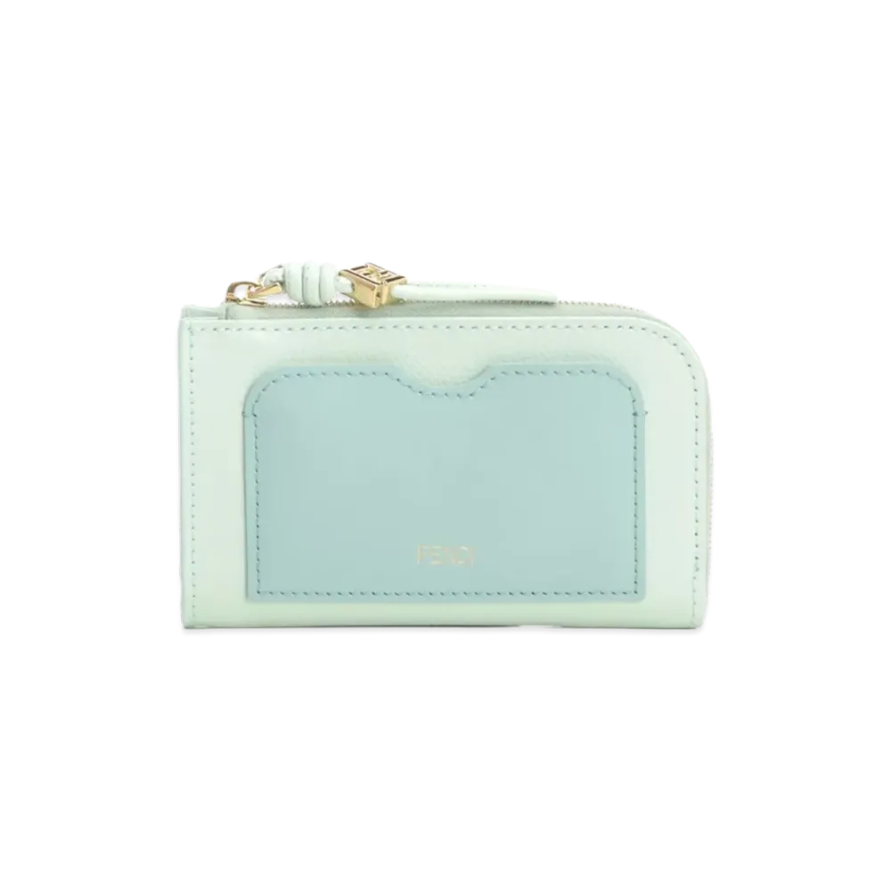 FENDI Women's Card Holder "Green"