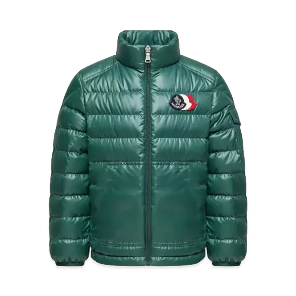 MONCLER Kids Jackets "Green"