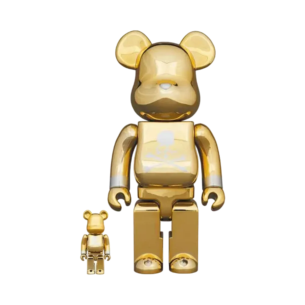 Bearbrick mastermind JAPAN GOLD 100% & 400%