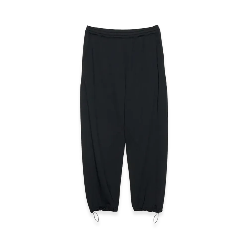 nanamica Polyester Pile Sweat Pants "Black"