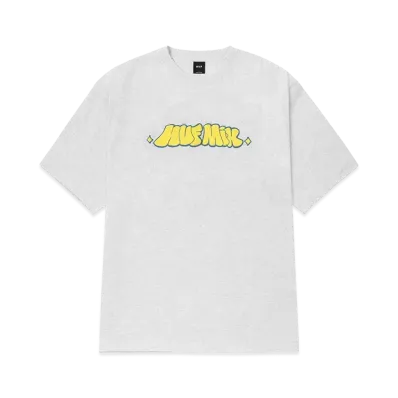 HUF Playlist Washed Tee "Ash Grey"