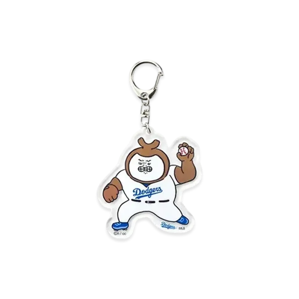 MLB x Chiikawa Tokyo Series Acrylic Key Holder Kabutomushi(Large) "Multi"