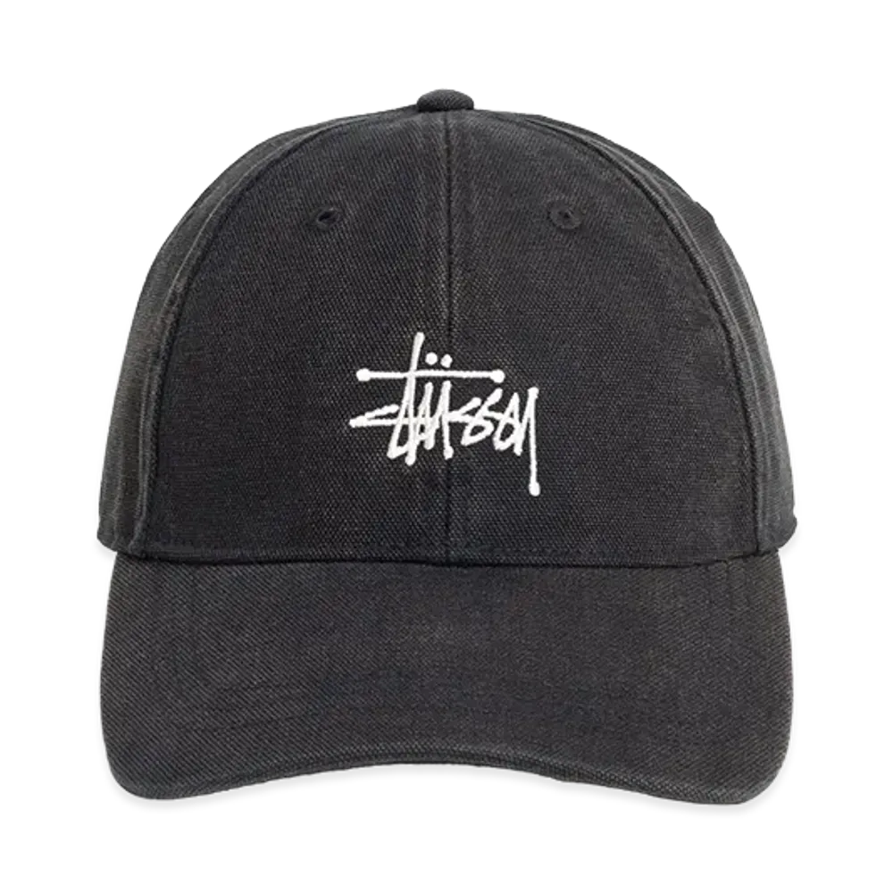 Stussy Washed Basic Stussy Cap "Black"