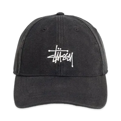 Stussy Washed Basic Stussy Cap "Black"