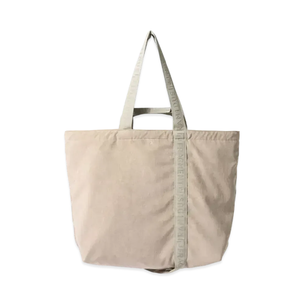 RAMIDUS x Fragment Design Ultrasuede Tote Bag L "Beige"
