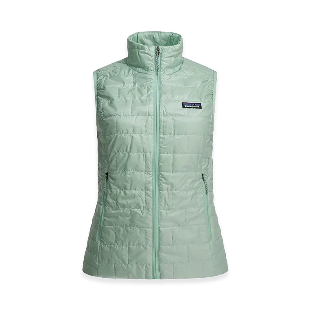 Patagonia Women's "Nano Puff" Sleeveless Jacket "Light Blue"