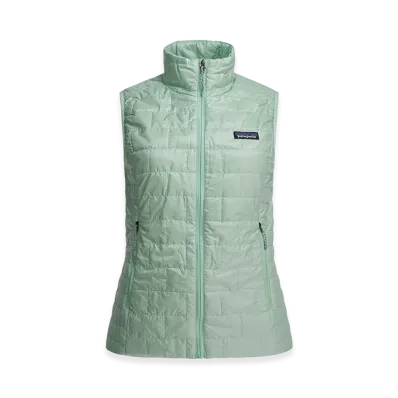Patagonia Women's "Nano Puff" Sleeveless Jacket "Light Blue"