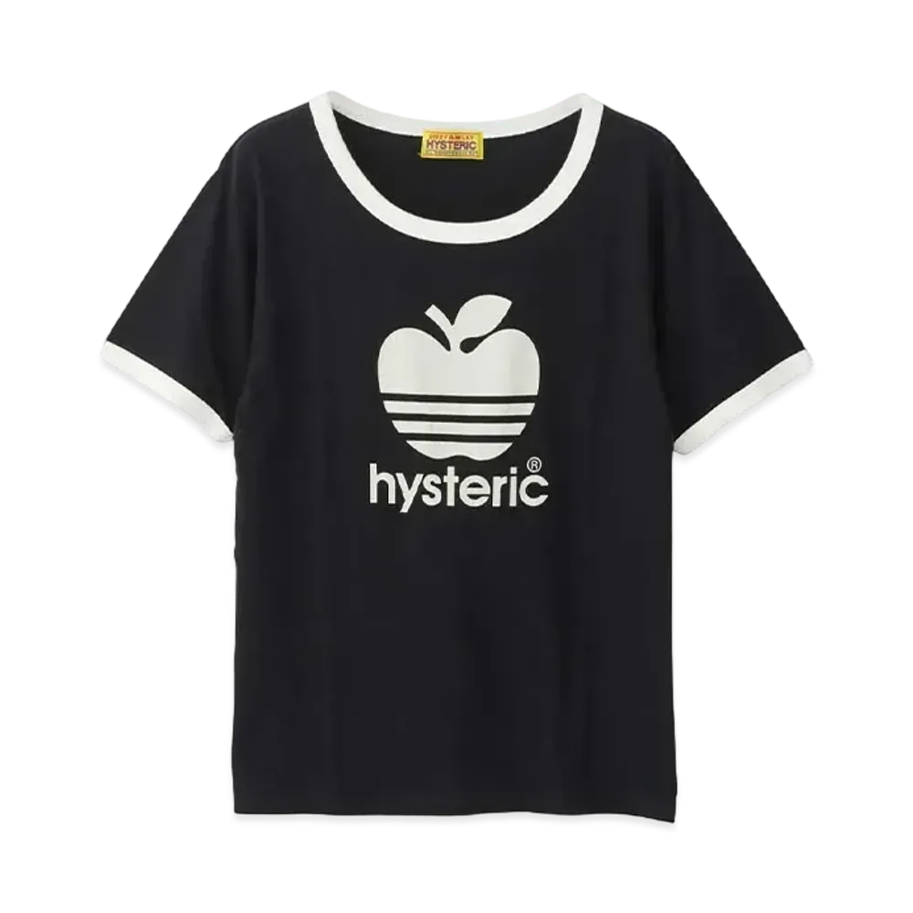 HYSTERIC GLAMOUR Big Apple T-Shirt "Black"