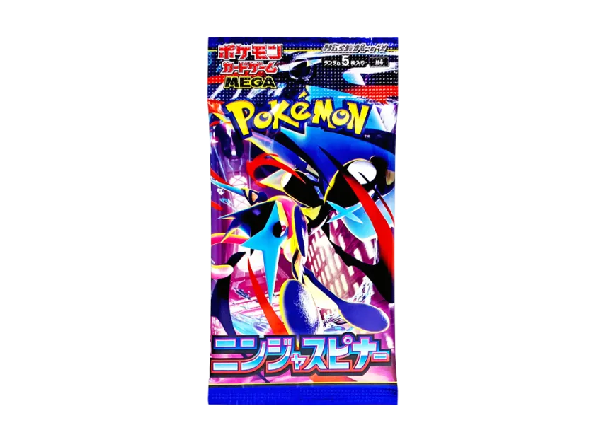ポケモンカードゲームMEGA 拡張パック「ニンジャスピナー」 パックの ポケモンカードゲームMEGA 拡張パック「ニンジャスピナー」 パックの