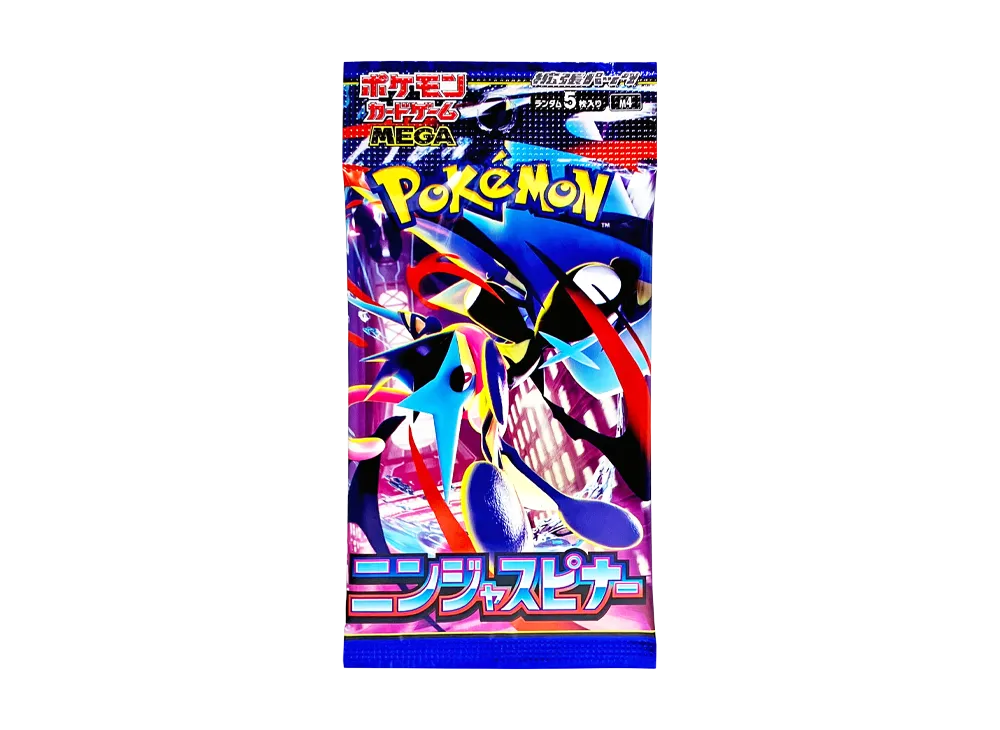 Pokemon Card Game MEGA Expansion Pack "Ninja Spinner" Pack