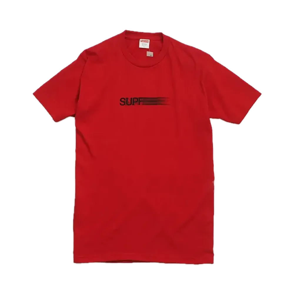 シュプリーム モーション ロゴ Tシャツ 16SS "レッド"
