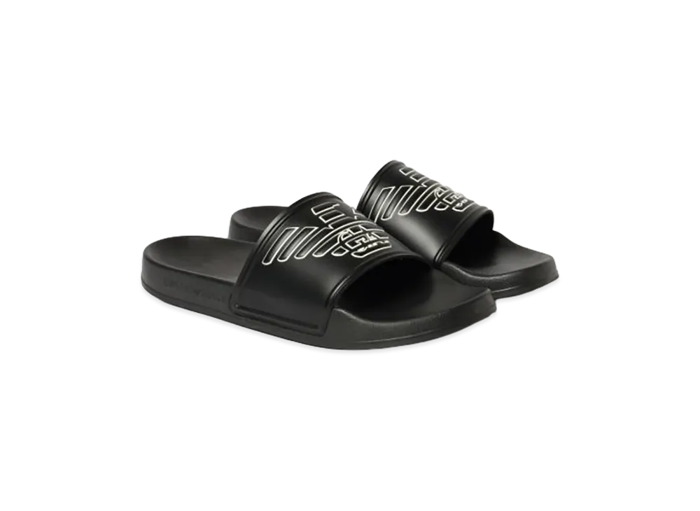 EMPORIO ARMANI Men Sandals "Black"