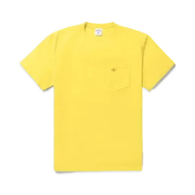 Noah Pocket Tee "Cyber Yellow"