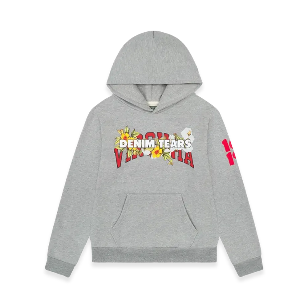 DENIM TEARS Virginia Hoodie "Grey"