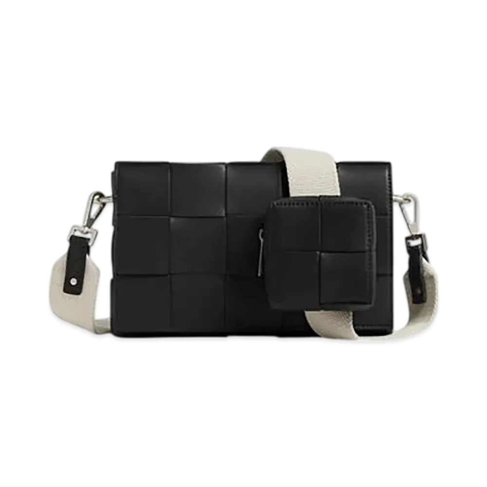 Bottega Veneta Cassette With Versatile Strap "Black"