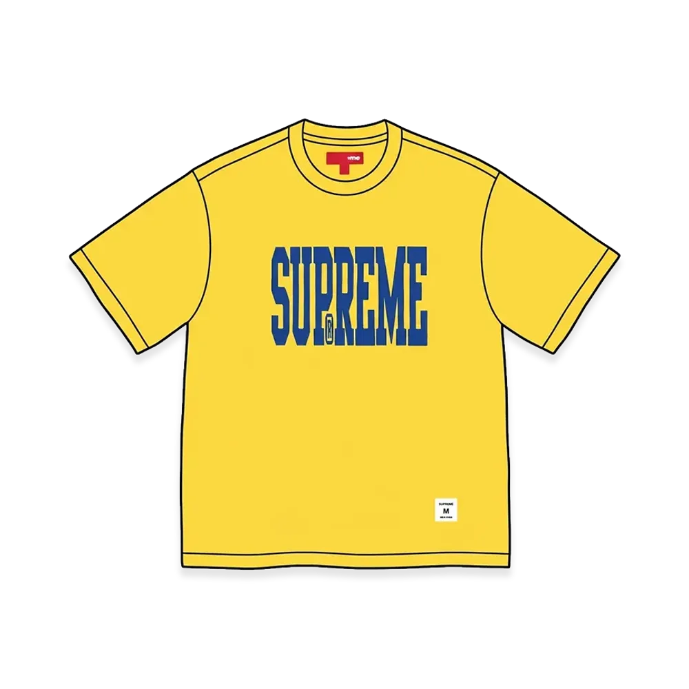 Supreme Stretch Appliqué S/S Top "Yellow"