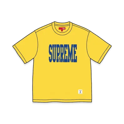 Supreme Stretch Appliqué S/S Top "Yellow"