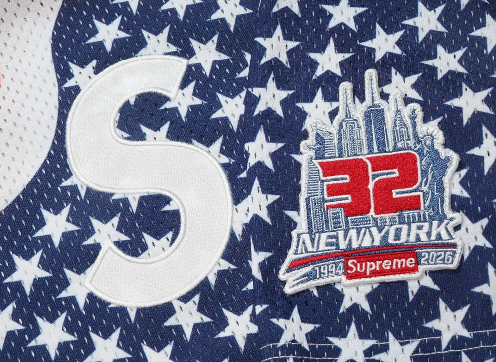 Supreme Shop S Logo Baseball Henley 