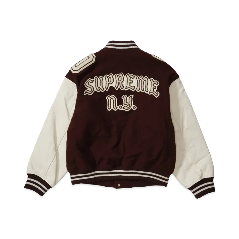 Supreme Captains Varsity Jacket "Brown"