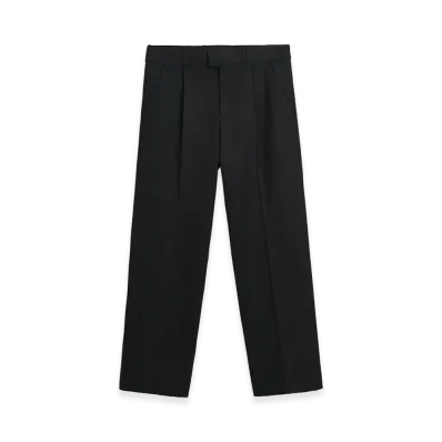 OUR LEGACY Slack Trouser "Coarse Black Gabardine"