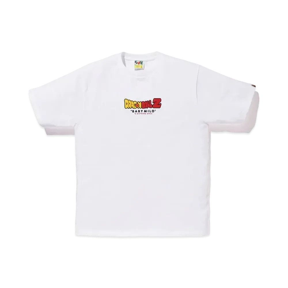 A BATHING APE x DRAGON BALL Z Ape Head Tee "White"