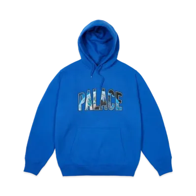 PALACE Earthy Hood "Blue Berry"