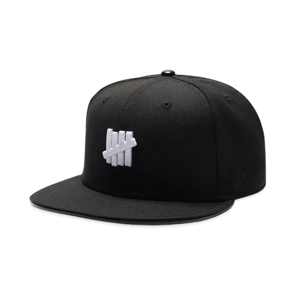 UNDEFEATED x NEW ERA Wool Icon Fitted "Black"