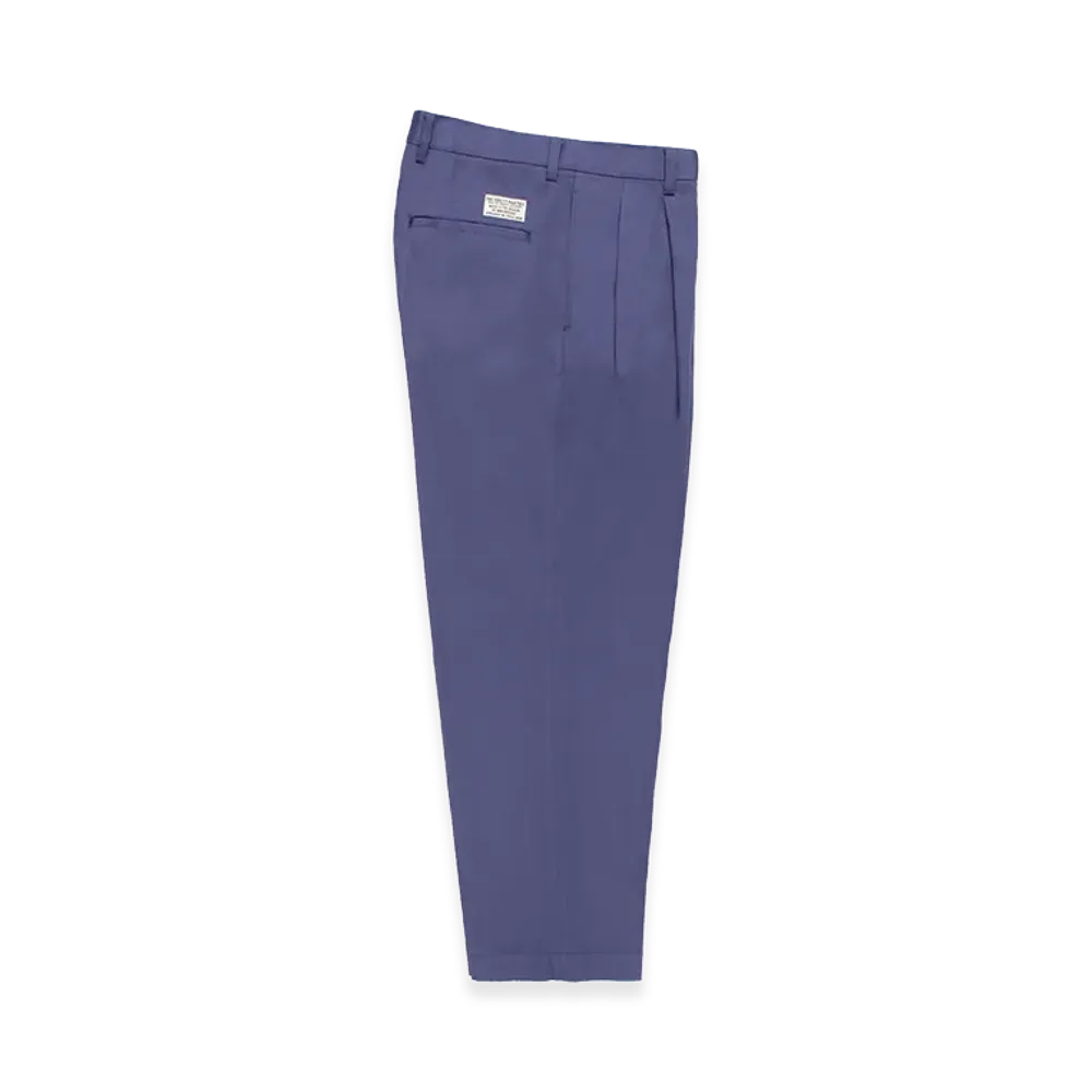 WACKO MARIA Double Pleated Chino Trousers "Purple"