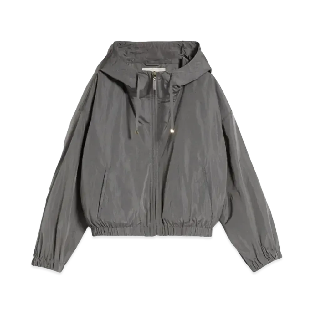 Max Mara Tafuchi Technical Short Jacket "Medium Gray"