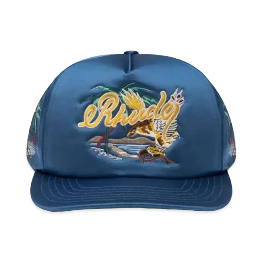 RHUDE Palm Eagles Souvenier Hat "Navy"