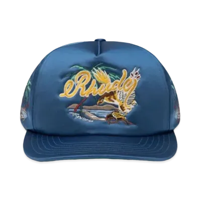 RHUDE Palm Eagles Souvenier Hat "Navy"