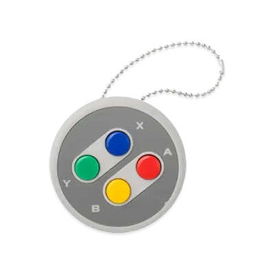 Nintendo Capsule Toy Controller Button Collection Vol.2 "Super Famicom Button Normal"