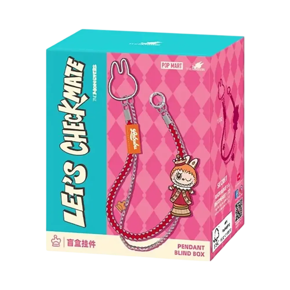 POP MART THE MONSTERS (LABUBU) Let's Checkmate Series Pendant Chain [Piece]