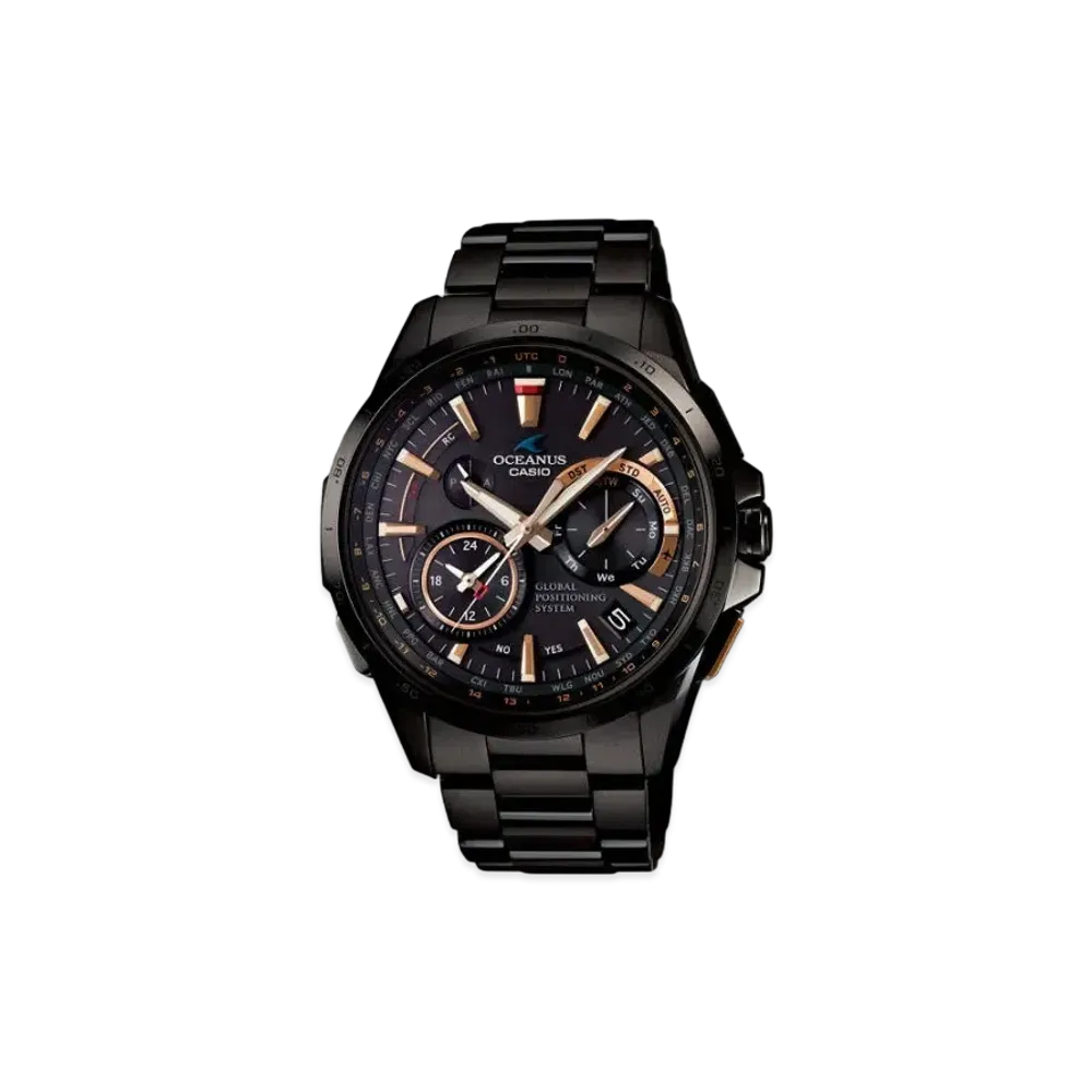 Casio OCEANUS GPS Solar OCW-G1000B-1A2JF "Black"