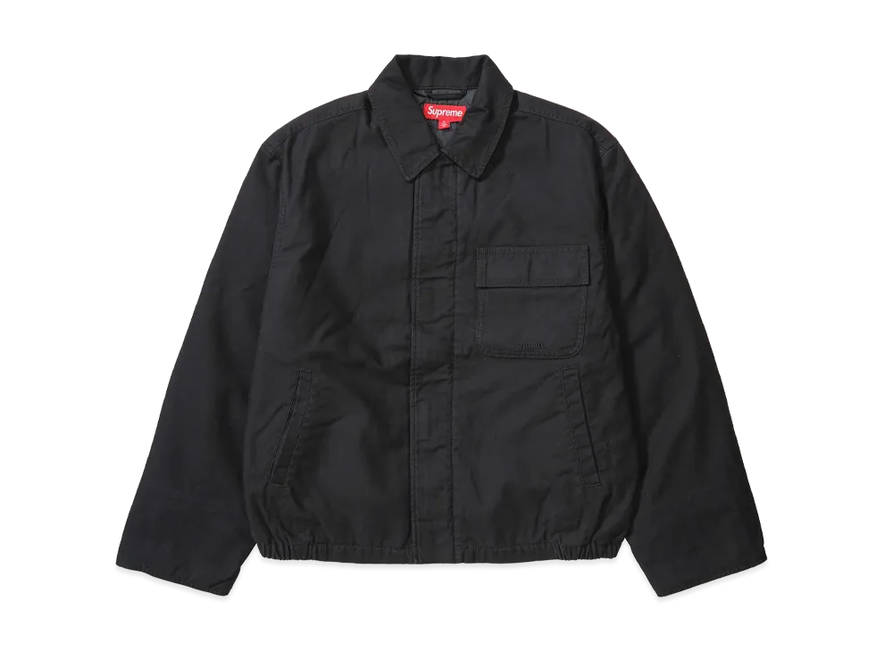 Supreme Cordura Twill Utility Jacket "Black"