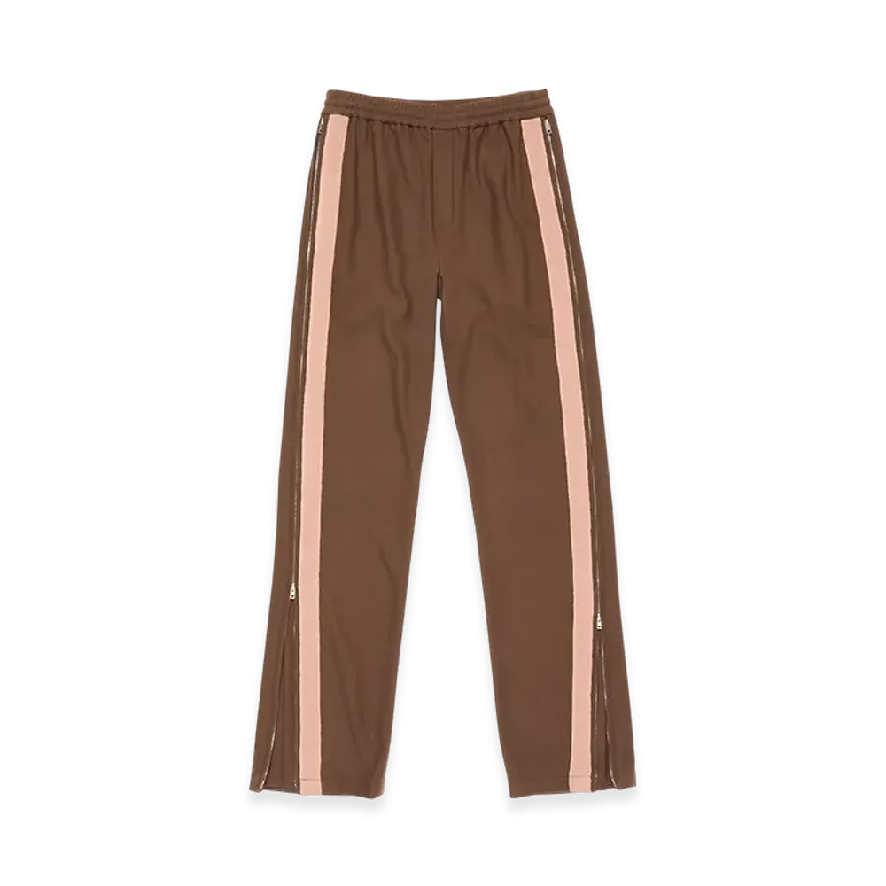 Acne Studios Tailored Wool Trousers "Chocolate Brown"