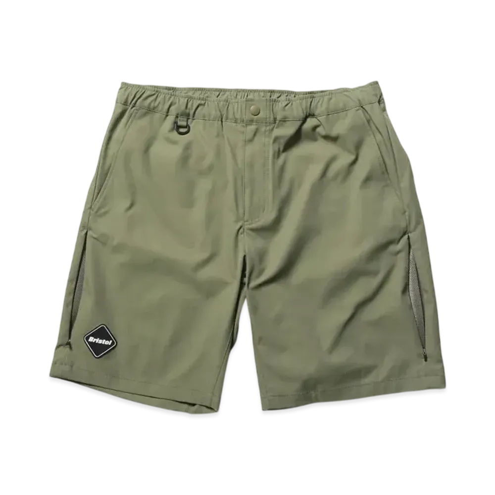 F.C.Real Bristol Ventilation Shorts "Khaki"