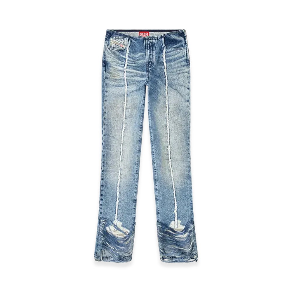 Diesel Bootcut Jeans D-Ginna 0cmbm "Medium Blue"