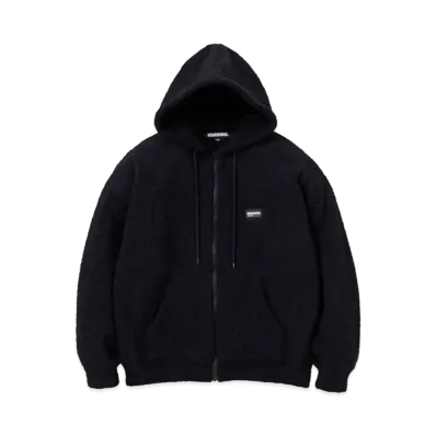 NEIGHBORHOOD Fluffy Zip Up Parka "Black"
