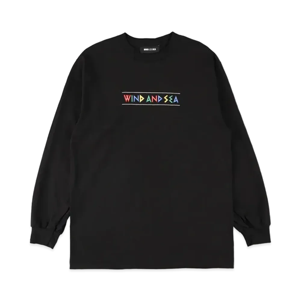 WIND AND SEA WDS (ZULU-TONGUE) L/S TEE "Black"