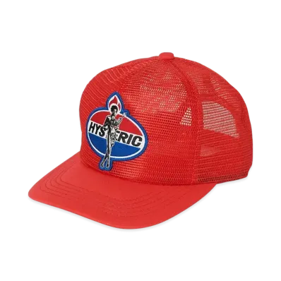 HYSTERIC GLAMOUR Dynamite Angel Patch All Mesh Cap "Red"