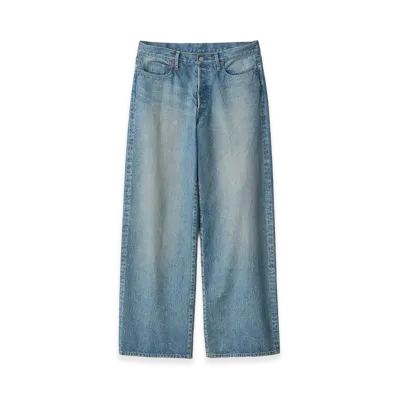 ssstein Loose Denim Pants "Indigo"