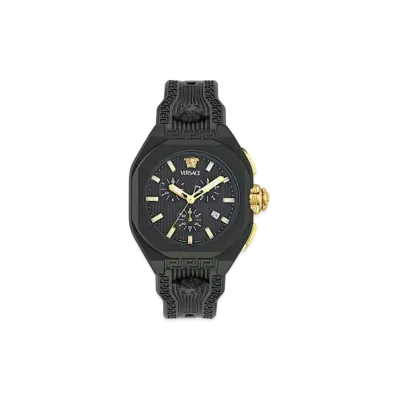 Versace V-Legend Chrono Watch "Black"