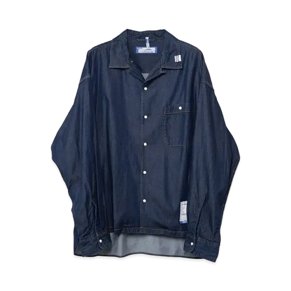 Maison MIHARA YASUHIRO Tencel Denim Shirt "Indigo"