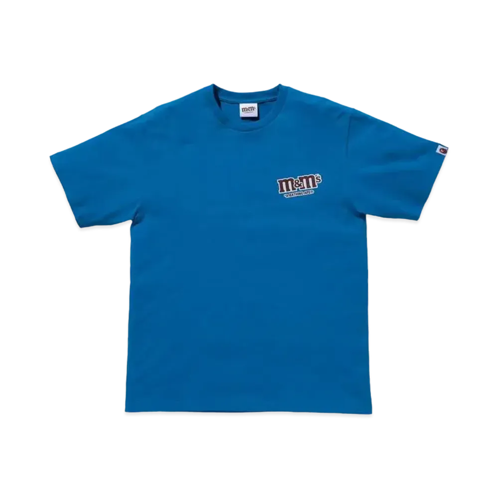 A BATHING APE / M&M’STM TEE MENS "Blue"