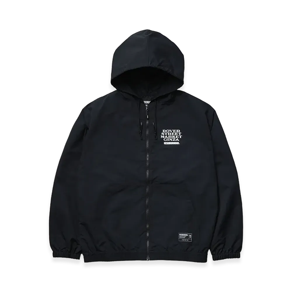 NEIGHBORHOOD x Dover Street Market Ginza Zip Up Hooded Jacket "Black"
